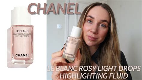 chanel rosy drops review|Chanel rosy le blanc highlighter.